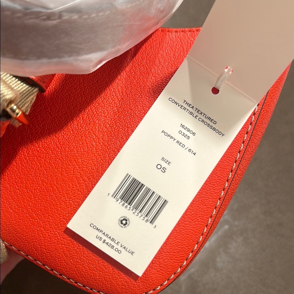 Tory Burch Thea Textured Convertible Leather Crossbody - Picture 8 of 11
